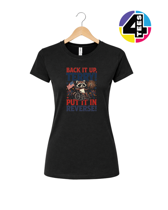 Reverse Gear Raccoon Women's Tee