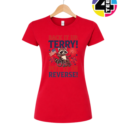 Reverse Gear Raccoon Women's Tee