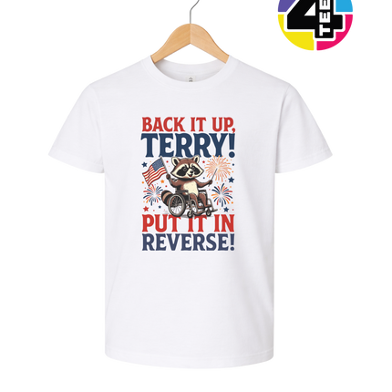 Reverse Gear Raccoon Youth Tee