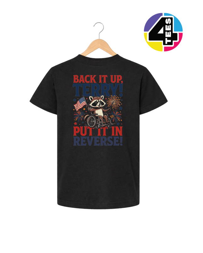 Reverse Gear Raccoon Youth Tee
