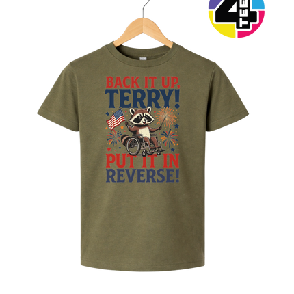 Reverse Gear Raccoon Youth Tee