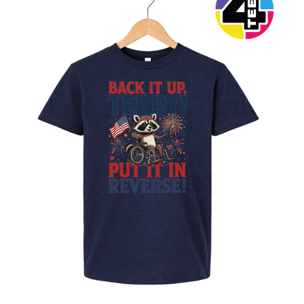 Reverse Gear Raccoon Youth Tee