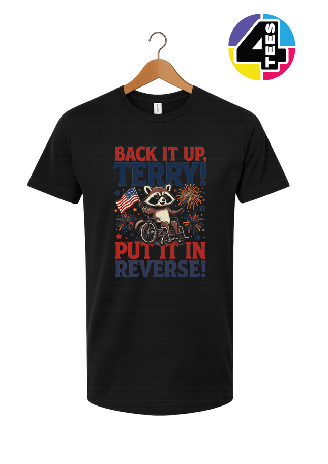 Reverse Gear Raccoon Tee