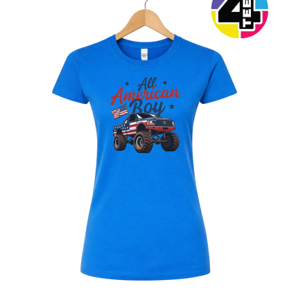 All American Monster Truck Women's Tee