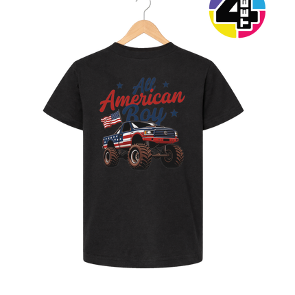 All American Monster Truck Youth Tee