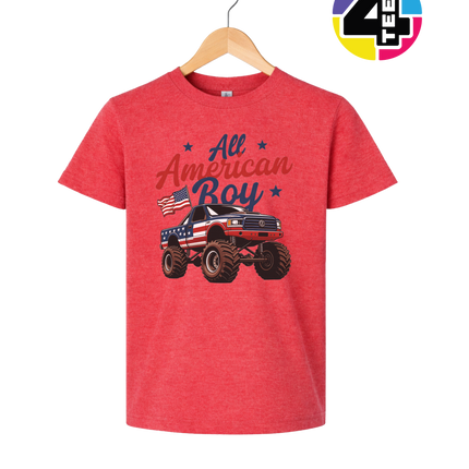 All American Monster Truck Youth Tee