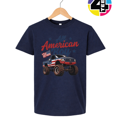 All American Monster Truck Youth Tee