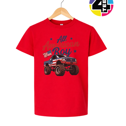 All American Monster Truck Youth Tee