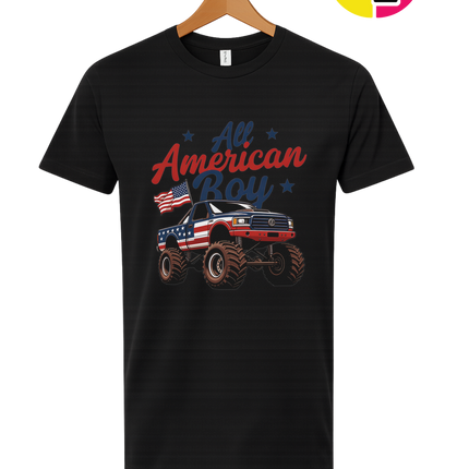 All American Monster Truck Tee