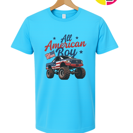 All American Monster Truck Tee