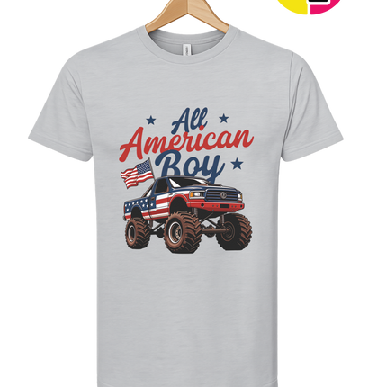 All American Monster Truck Tee