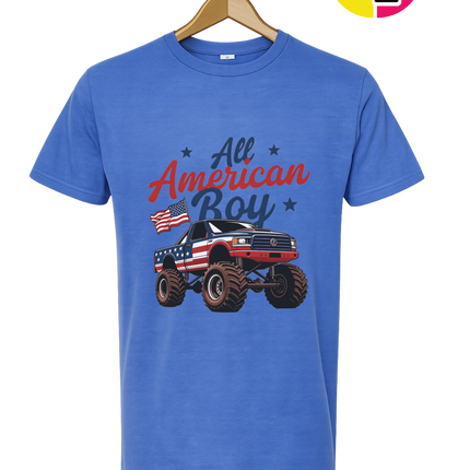 All American Monster Truck Tee