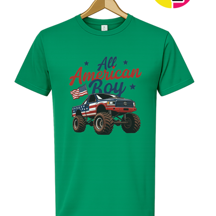 All American Monster Truck Tee