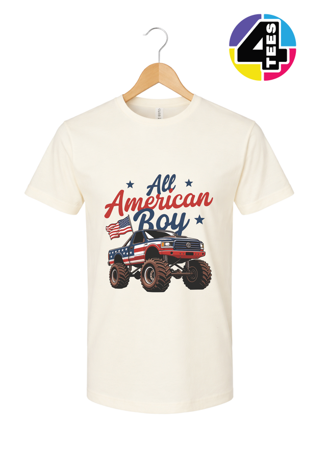 All American Monster Truck Tee
