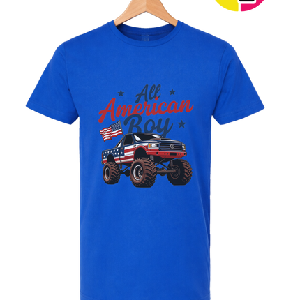 All American Monster Truck Tee