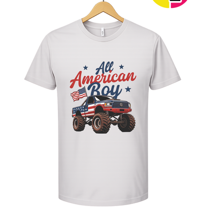 All American Monster Truck Tee