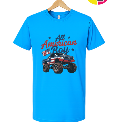 All American Monster Truck Tee