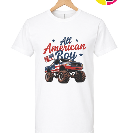 All American Monster Truck Tee