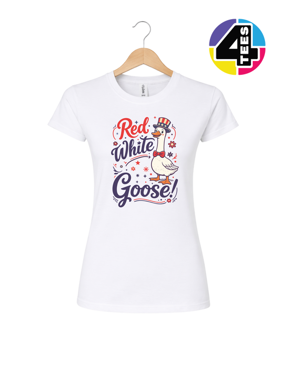 Red White Goose Women's Tee