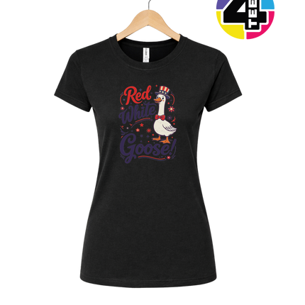 Red White Goose Women's Tee