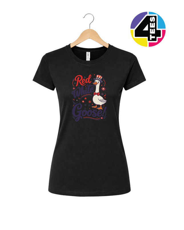Red White Goose Women's Tee