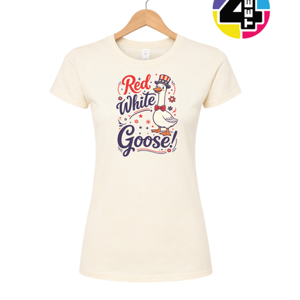 Red White Goose Women's Tee