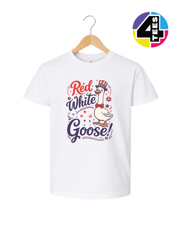 Red White Goose Youth Tee