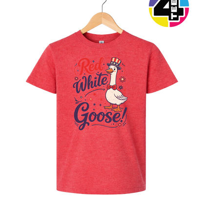 Red White Goose Youth Tee