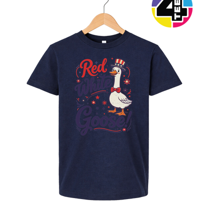 Red White Goose Youth Tee