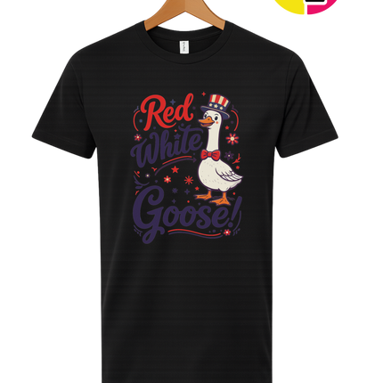 Red White Goose Tee