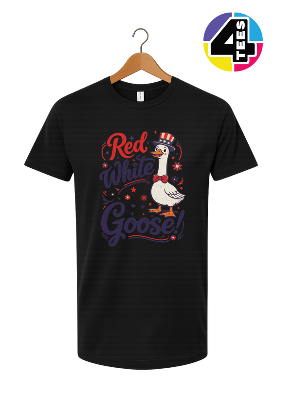 Red White Goose Tee