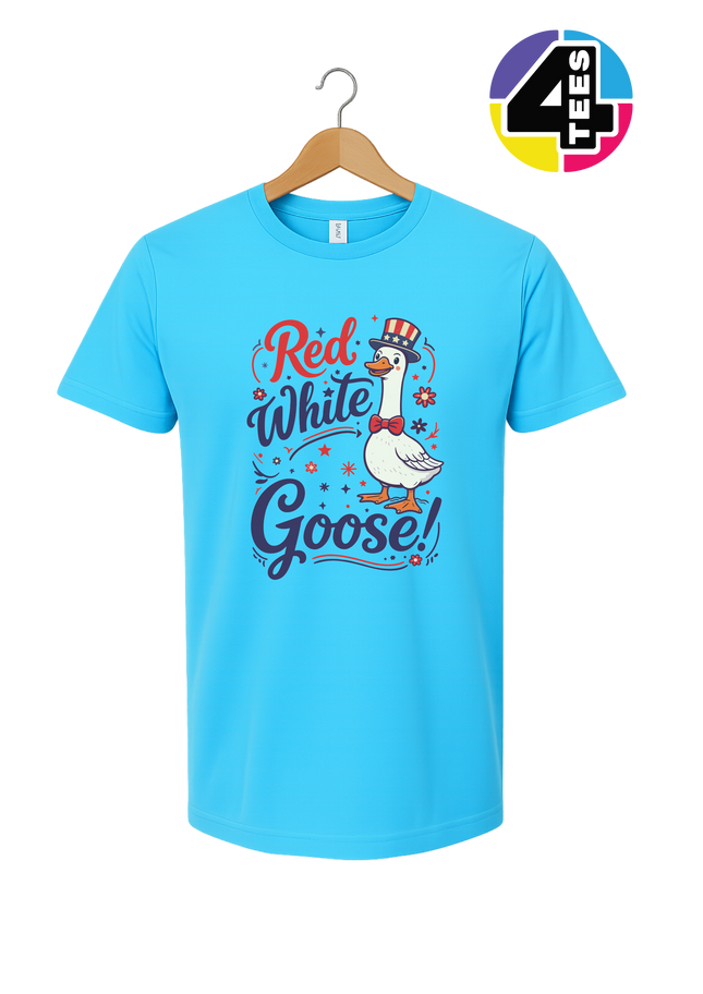 Red White Goose Tee