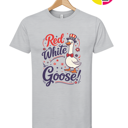 Red White Goose Tee