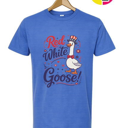 Red White Goose Tee