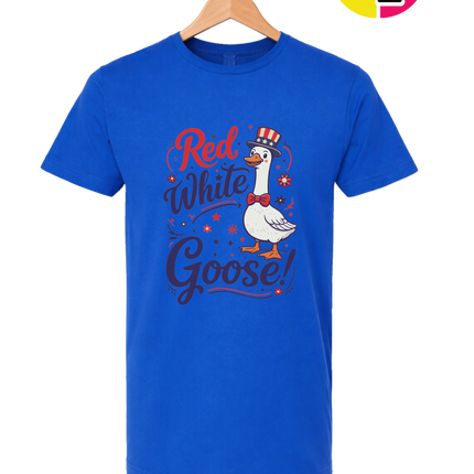 Red White Goose Tee