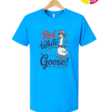 Red White Goose Tee