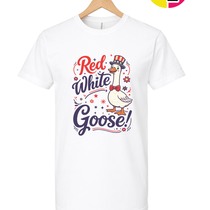 Red White Goose Tee