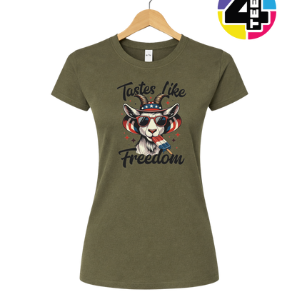 Tastes Like Freedom Goat Women's Tee