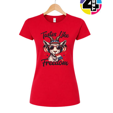 Tastes Like Freedom Goat Women's Tee