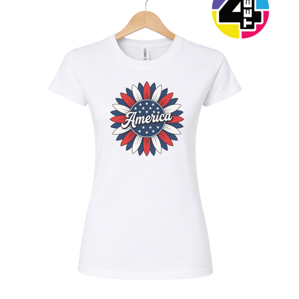 Americana Bloom Women's Tee
