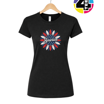Americana Bloom Women's Tee