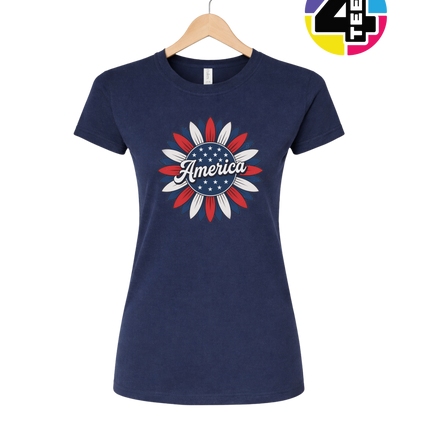 Americana Bloom Women's Tee