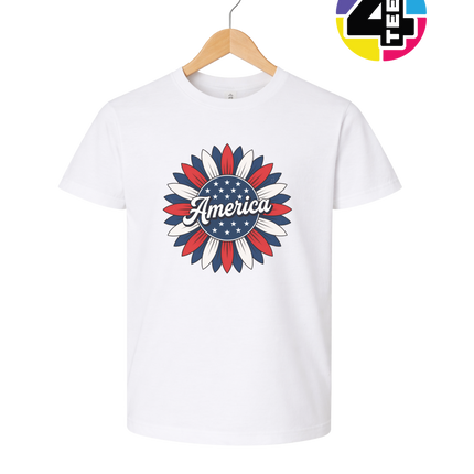 Americana Bloom Youth Tee