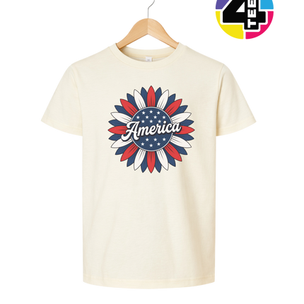 Americana Bloom Youth Tee
