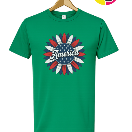 Americana Bloom Tee