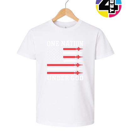 One Nation Under God Rockets Youth Tee