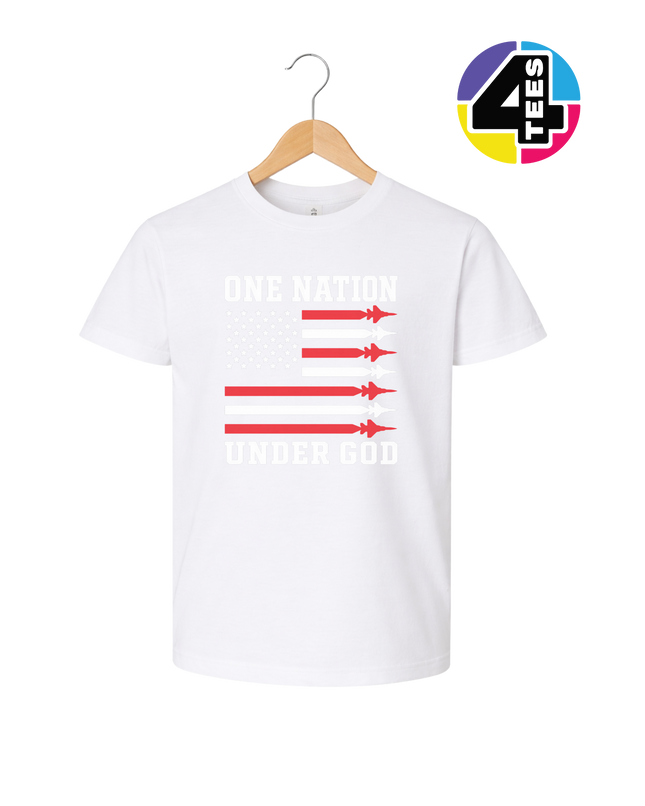 One Nation Under God Rockets Youth Tee