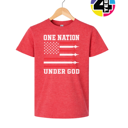 One Nation Under God Rockets Youth Tee