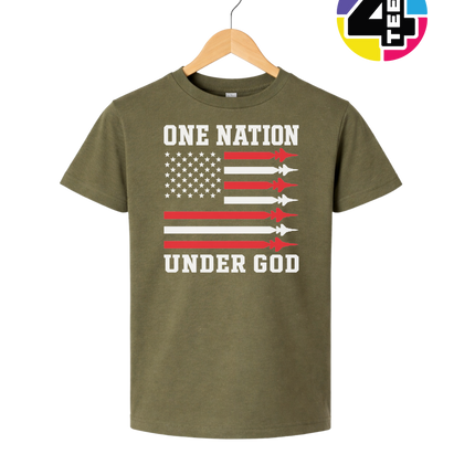 One Nation Under God Rockets Youth Tee