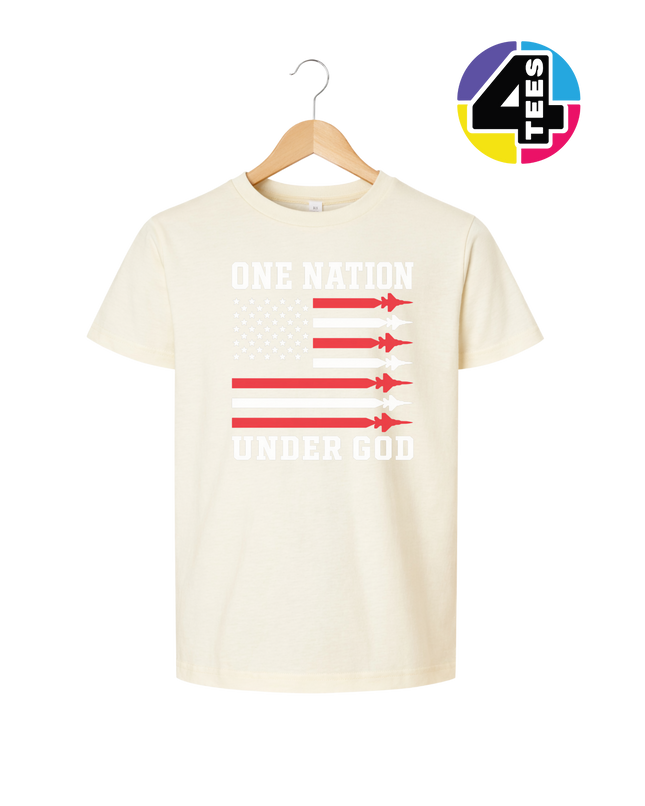One Nation Under God Rockets Youth Tee